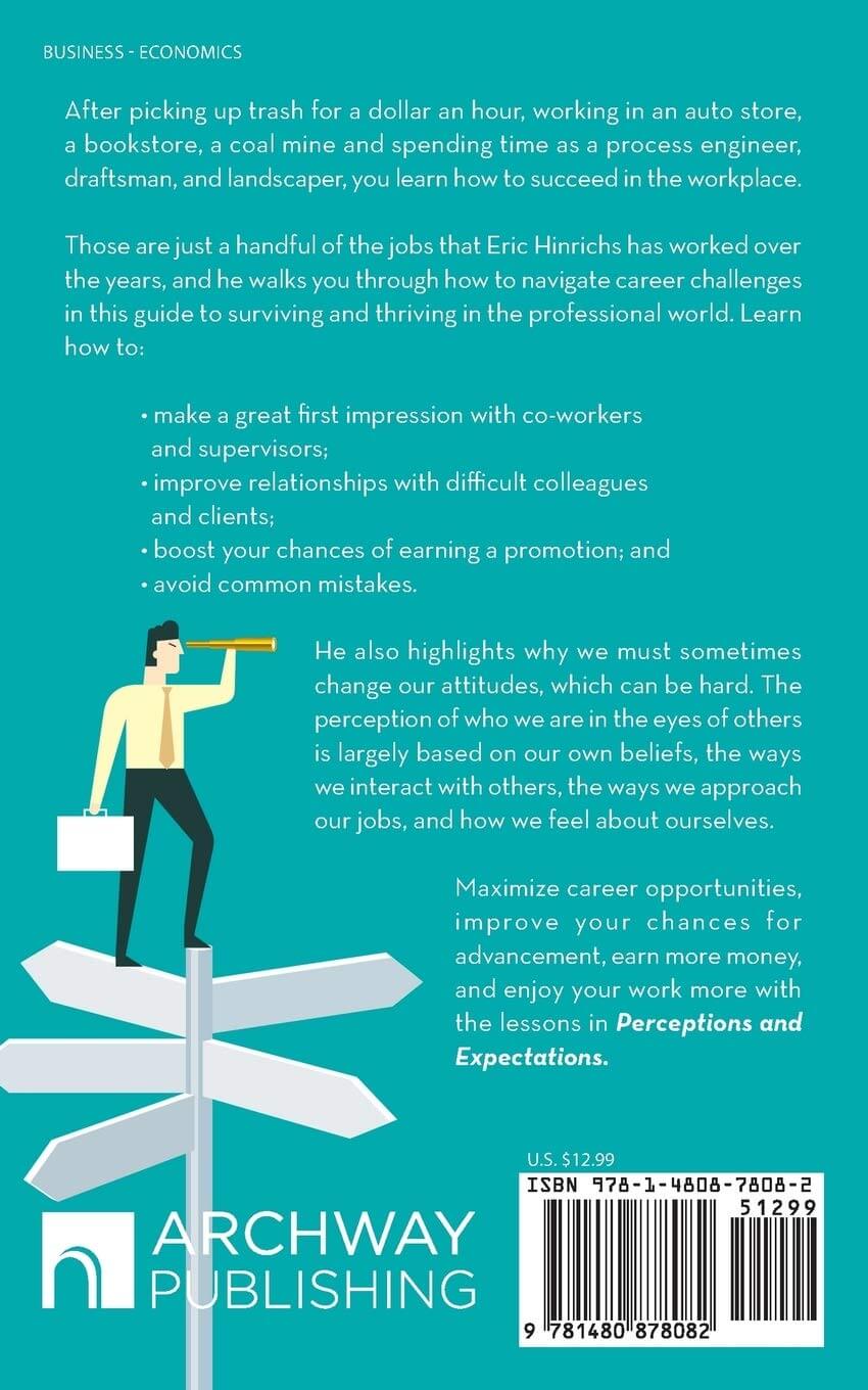 perceptions and expectations book cover back